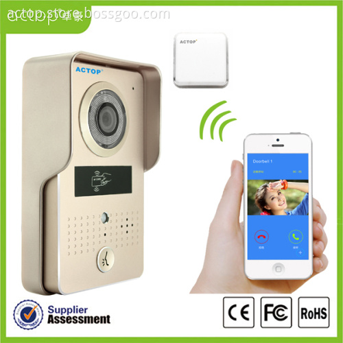 Door Access Night Vision IR Doorbell Wifi
